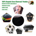 Kokosnuss-Shell-Holzkohlen-Pulver des Nahrungsmittelgrades für kosmetische Gesichtsmaske-Zusatz